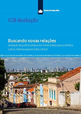 Cover of the Portugese report 'Buscando novas relacoes'