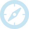 Compass to indicate the introduction or background of the evaluation