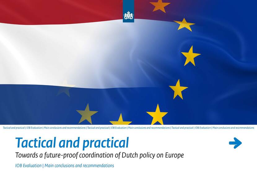 Cover Summarizing report EU Policy Coordination