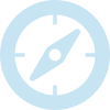 Compass to indicate the introduction or background of the evaluation